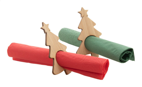 Julmiddag sada kroužků na ubrousky