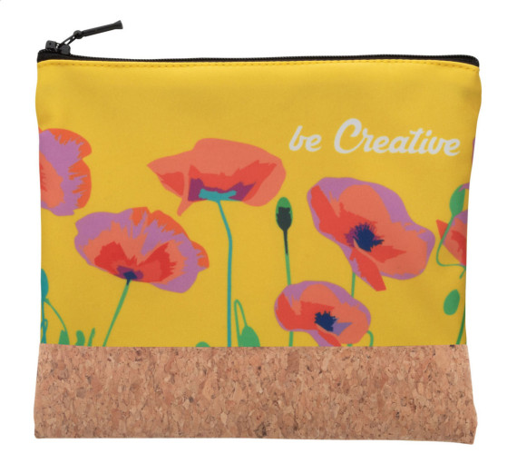 CreaBeauty Cork M kosmetická taštička na zakázku