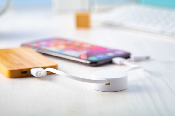 Enari USB nabíjecí kabel s přívěškem na klíče
