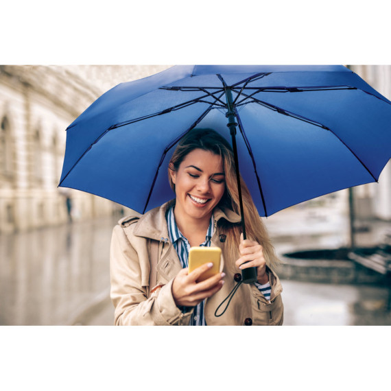 TOMAS. 190T polyesterový skládací deštník s automatickým otevíráním