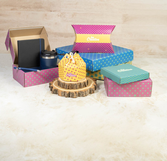 CreaBox HexaCord S šestihranná dárková krabička