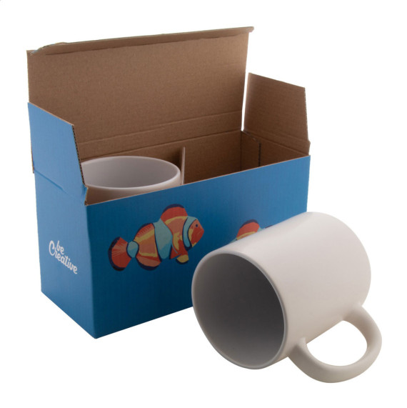 CreaBox Mug Double krabička na 2 hrnky na zakázku