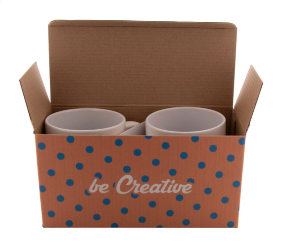 CreaBox Mug Double krabička na 2 hrnky na zakázku