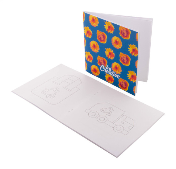 ColoBook omalovánky na zakázku, mandala