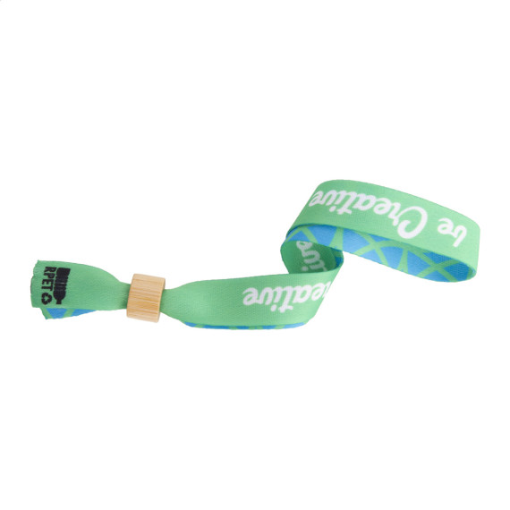 SuboWrist Eco RPET festivalový náramek na zakázku