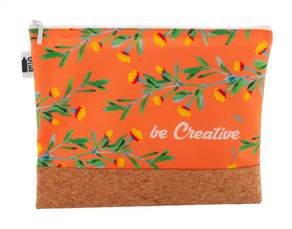 CreaBeauty Cork L RPET kosmetická taštička na zakázku