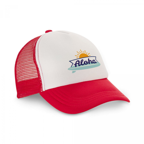 NICOLA. Čepice z polyesteru a síťoviny (150 g/m²)