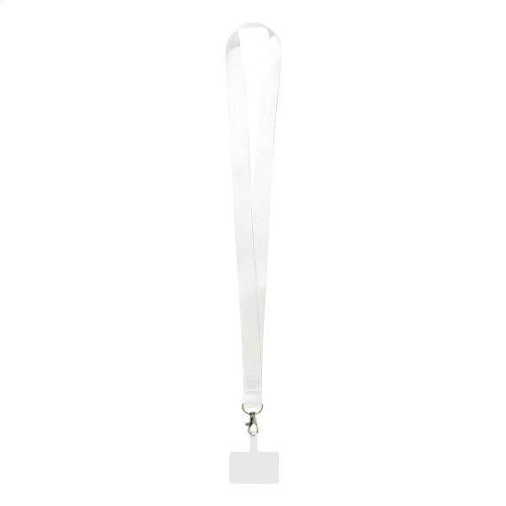 Subyard Mobile RPET lanyard RPET s držákem na mobilní telefon