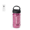 ARTX PLUS. Polyamidový a polyesterový sportovní ručník s obalem ve tvaru láhve