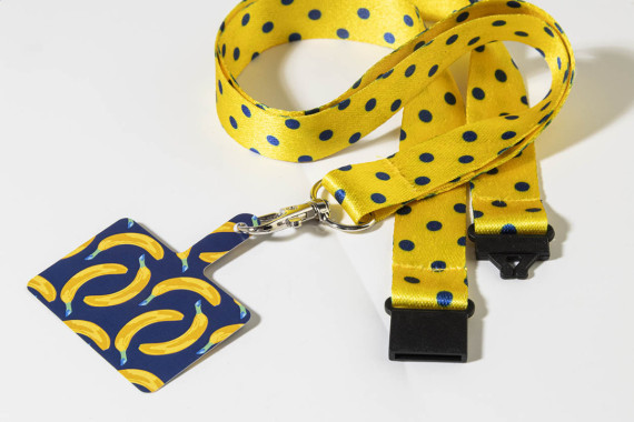 Subyard Mobile Safe lanyard RPET s držákem na mobilní telefon