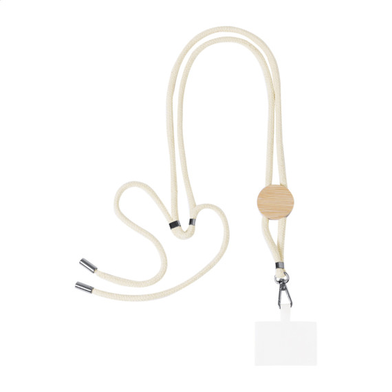 Cohol Neck lanyard s držákem na mobilní telefon, čtverec
