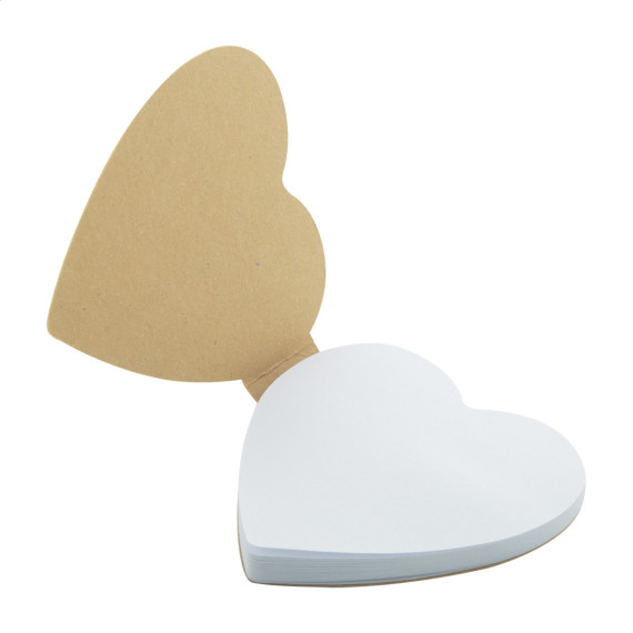CreaStick Heart Eco bloček se samolepícími lístky na zakázku