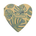 CreaStick Heart Eco bloček se samolepícími lístky na zakázku