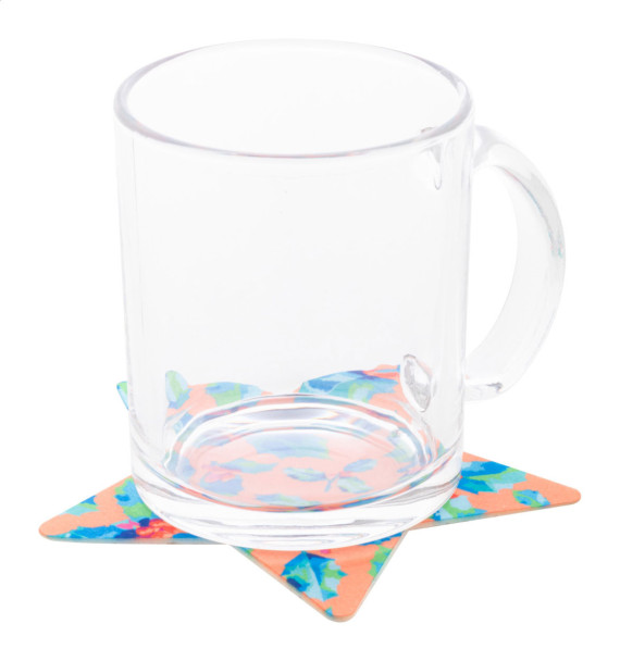 CreaFelt Drink Xmas podtácky vyrobené z RPET plsti na zakázku