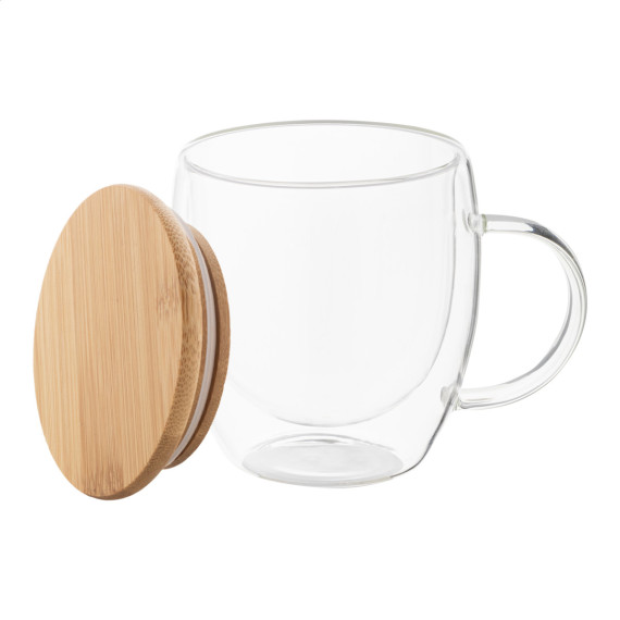 Grobina Mini skleněný termo hrnek