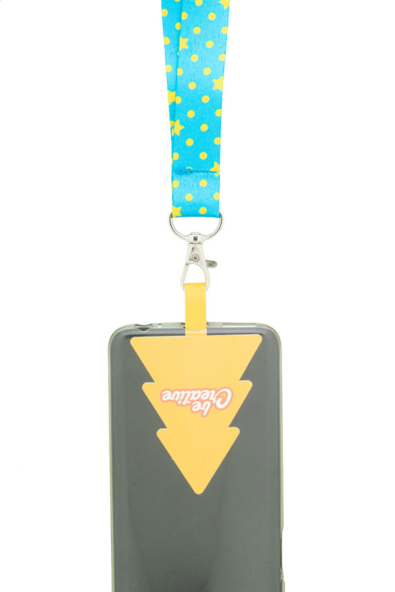 Subyard Mobile Xmas lanyard s držákem mobilního telefonu RPET na zakázku