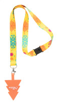 Subyard Mobile Xmas Safe lanyard s držákem mobilního telefonu RPET na zakázku