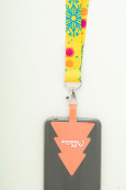 Subyard Mobile Xmas Safe lanyard s držákem mobilního telefonu RPET na zakázku
