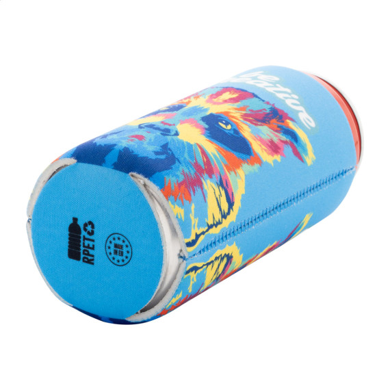 PrintCan Slim RPET chladící obal na plechovku