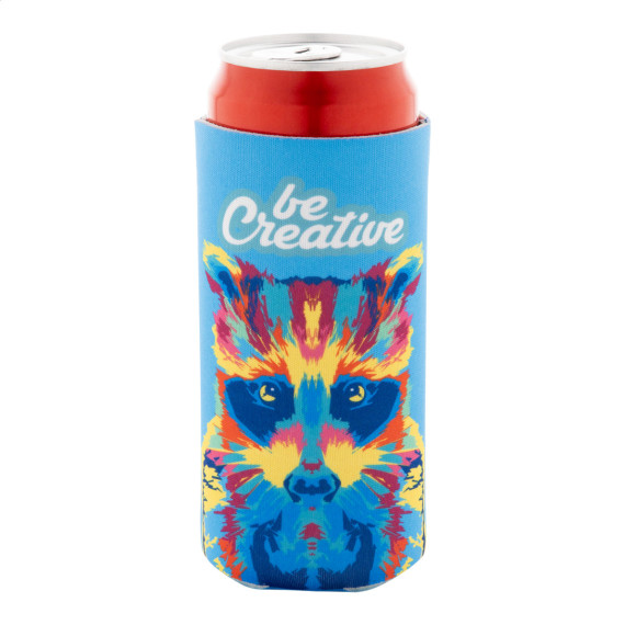 PrintCan Slim RPET chladící obal na plechovku
