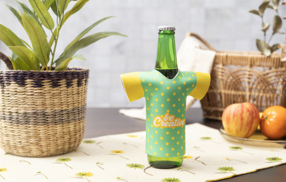 PrintBeer chladící obal na pivní láhev z RPET