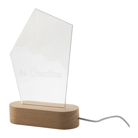 Woodify LED světelná trofej