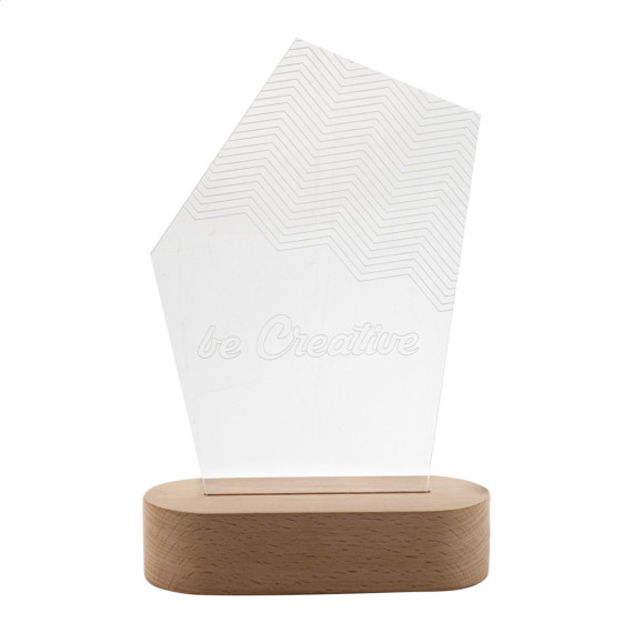 Woodify LED světelná trofej