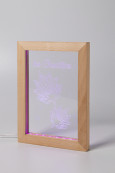 Woodiframe LED světelná trofej