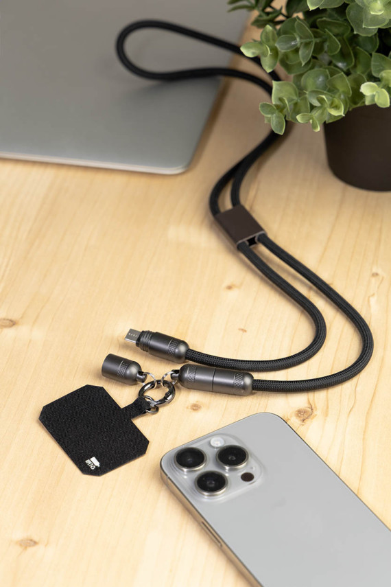 Fastly 60W kabel na mobilní telefon RPET s poutkem