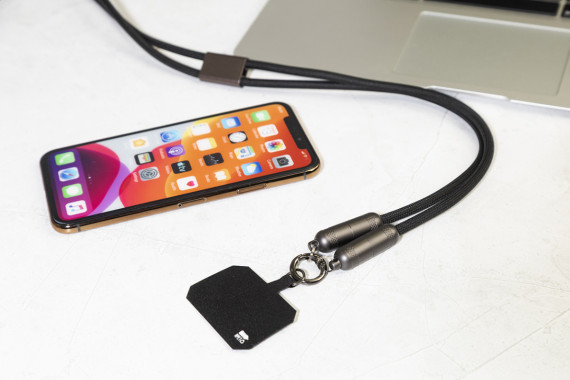 Fastly 60W kabel na mobilní telefon RPET s poutkem