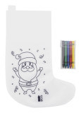 Julfar Gift vánoční punčocha na vybarvení
