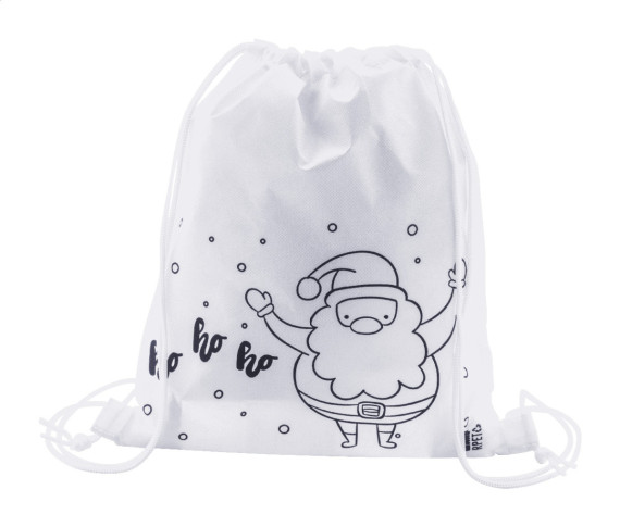 Julfar Bag B vánoční vak na stažení šňůrkou na vybarvení