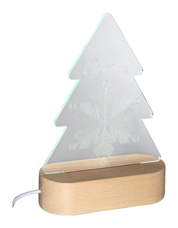 Woodify Xmas LED světelná trofej na vánoční stromeček