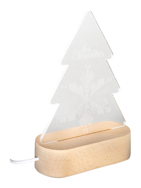 Woodify Xmas LED světelná trofej na vánoční stromeček