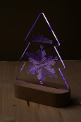 Woodify Xmas LED světelná trofej na vánoční stromeček