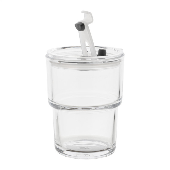 Glassip skleněný cestovní hrnek