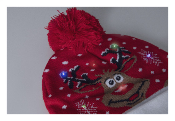 Norrsken Vánoční LED zimní čepice, Santa Claus