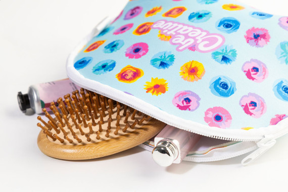 CreaBeauty Soft M kosmetická taštička z RPET na zakázku