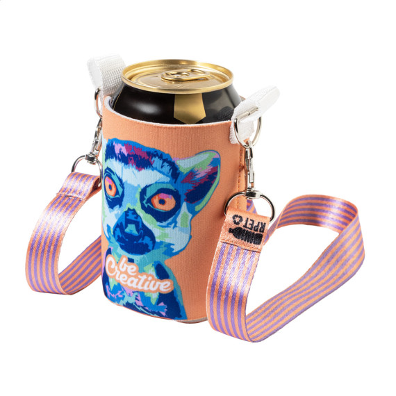 PrintCan Carry Chladič plechovek RPET, elegantní typ