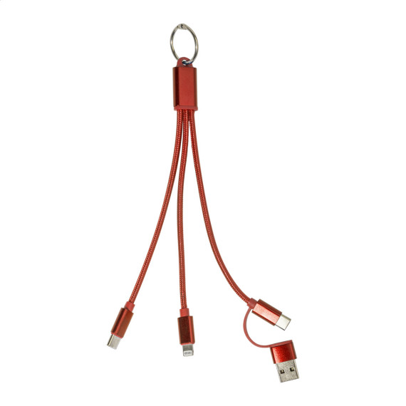Rafob nabíjecí kabel s přívěškem na klíče