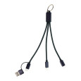 Rafob nabíjecí kabel s přívěškem na klíče