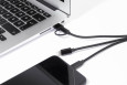 Rafob nabíjecí kabel s přívěškem na klíče