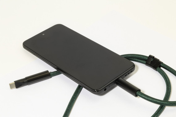HolCharge 60W RPET kabel se šňůrkou na mobil