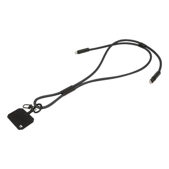 HolCharge 60W RPET kabel se šňůrkou na mobil