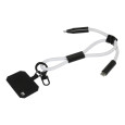 CuffCharge 60W RPET kabel s náramkem na mobil