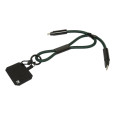 CuffCharge 60W RPET kabel s náramkem na mobil