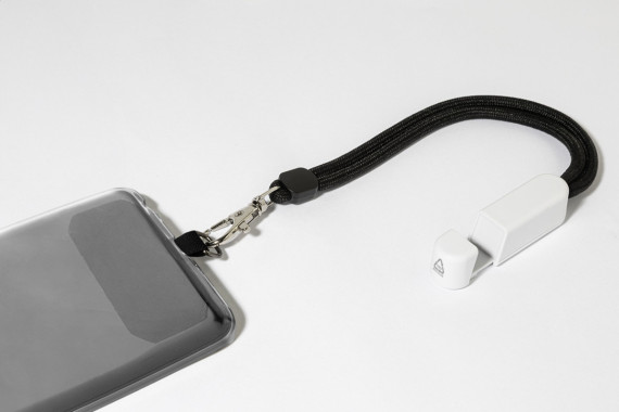 CuffStand náramek z RPET s držákem na mobil