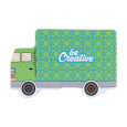 CreaStick Truck samolepicí blok na poznámky na zakázku