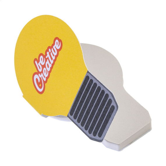 CreaStick Bulb samolepicí blok na poznámky na zakázku