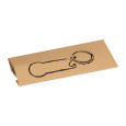 Kovová klíčenka Stickit